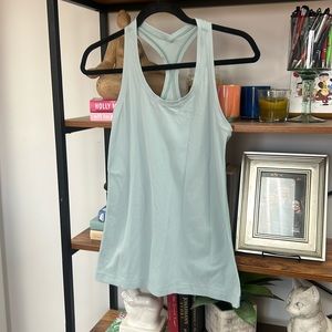 Lululemon green tank top.  Size 8